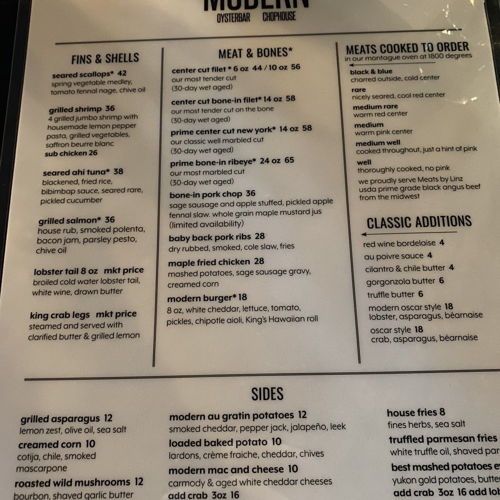 Modern Corner Grill - Steakhouses Near Me - Scottsdale, Arizona
