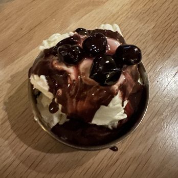 Terra - Gelato topped with delicious cherries. They are sold downstairs and we're taking a jar to enjoy at home. - Italian Near Me - Dallas, Texas Terra - Gelato topped with delicious cherries. They are sold downstairs and we're taking a jar to enjoy at home. - Italian Near Me - Dallas, Texas