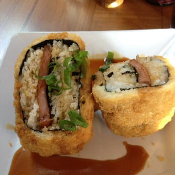 Da Kitchen Maui - Fried Spam Musubi - Hawaiian Near Me - Kihei, Hawaii Da Kitchen Maui - Fried Spam Musubi - Hawaiian Near Me - Kihei, Hawaii