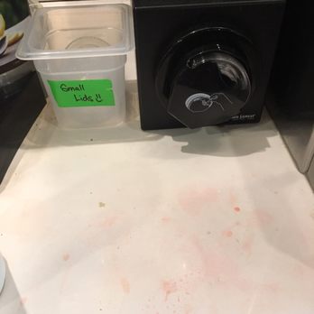 The Pizza Press - Disgustingly dirty counter. - Salad Near Me - Irvine, California The Pizza Press - Disgustingly dirty counter. - Salad Near Me - Irvine, California