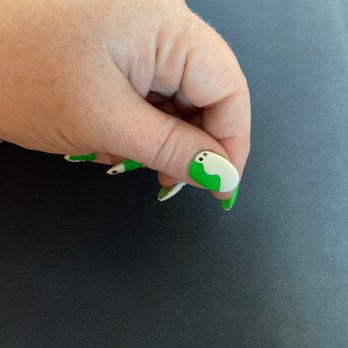 Alberta Nails Spa - Spooky Halloween Ghost Nails - Nail Salons Near Me - Portland, Oregon