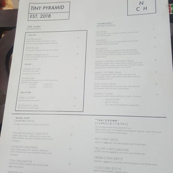 Tiny Pyramid - Menu - Cafes Near Me - Honolulu, Hawaii Tiny Pyramid - Menu - Cafes Near Me - Honolulu, Hawaii