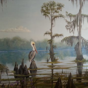 Charles Seafood - Pretty mural - Seafood Near Me - Harahan, Louisiana