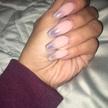 Cute-icles Nail Salon & Spa - The photo doesn't do it any justice. But thank you Kelly for always doing a beautiful job! - Waxing Near Me - Elk Grove, California