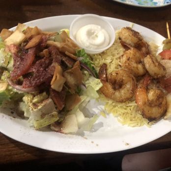 Mediterranean Breeze Bar & Grill - Shrimp Lunch Special - Bars Near Me - Gainesville, Georgia