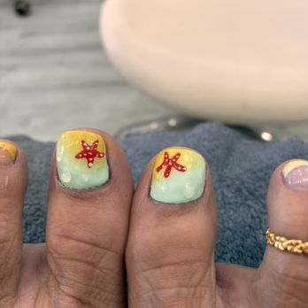 OMG Nail Lounge - Beach toes! - Nail Salons Near Me - Redondo Beach, California