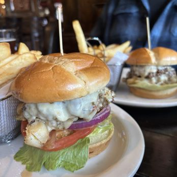 Hibernian Restaurant & Pub - Monday's burger special - Irish Near Me - Raleigh, North Carolina