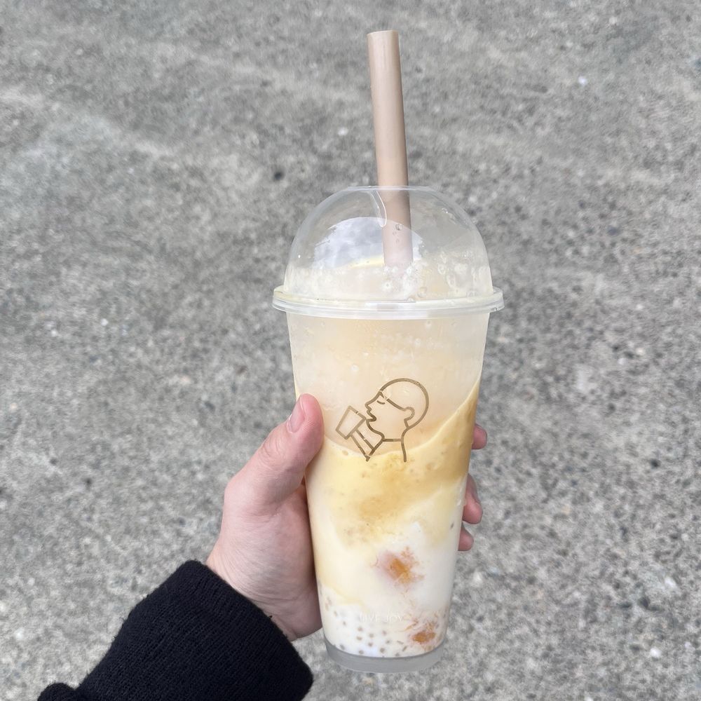 Heytea - coconut mango boom - Bubble Tea Near Me - Bellevue, Washington