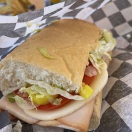 6" turkey and provolone sub 6" turkey and provolone sub