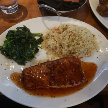 Stoney River - Salmon Grilled Cold Water Salmon* - Steakhouses Near Me - Troy, Michigan Stoney River - Salmon Grilled Cold Water Salmon* - Steakhouses Near Me - Troy, Michigan