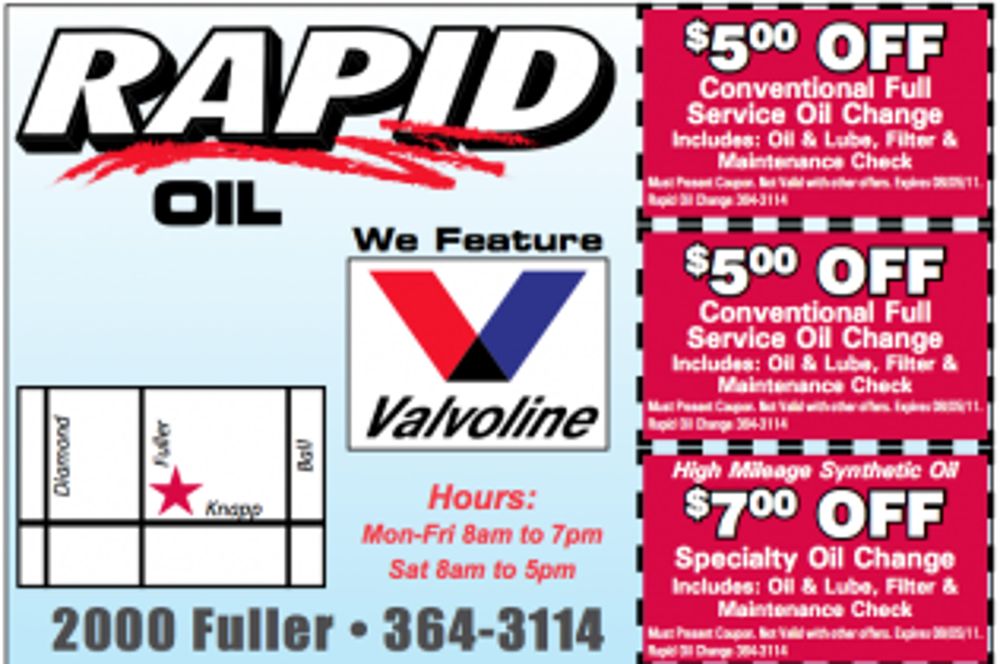 RAPID OIL AND LUBE Updated August 2024 16 Reviews 2000 Fuller Ave