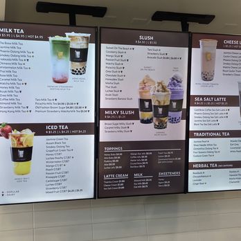 Brew Tea Bar - Menu - Bubble Tea Near Me - Las Vegas, Nevada