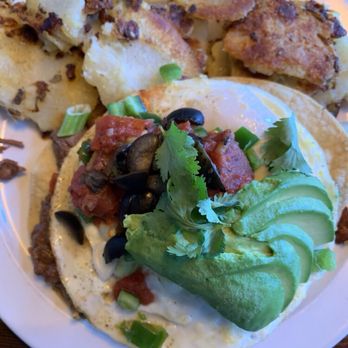 Victorian Cafe - Huevos Mazatlan with potatoes- YUM! - Breakfast & Brunch Near Me - Bend, Oregon Victorian Cafe - Huevos Mazatlan with potatoes- YUM! - Breakfast & Brunch Near Me - Bend, Oregon