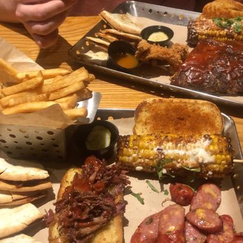 Chili's - Ribs frys the bread was great Jalapeño-Cheddar Smoked Sausage, pulled pork, oh and i dont like corn but even the corn was great - American Near Me - North Brunswick, New Jersey Chili's - Ribs frys the bread was great Jalapeño-Cheddar Smoked Sausage, pulled pork, oh and i dont like corn but even the corn was great - American Near Me - North Brunswick, New Jersey