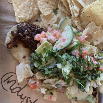 Industry - Veggie Gyro - spicy little piece of heaven. - New American Near Me - San Marcos, Texas