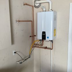 BC Plumbing & Drain - New Tankless Hot Water Heater Install