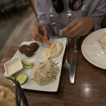 Lebanese Taverna - Kids meal with falafel and rice - Lebanese Near Me - Washington, DC, District of Columbia Lebanese Taverna - Kids meal with falafel and rice - Lebanese Near Me - Washington, DC, District of Columbia