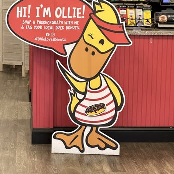Duck Donuts - Take your pic with Ollie while you wait to get your order. - Donuts Near Me - Hershey, Pennsylvania