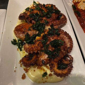 OTRA Restaurant - Close up on the octopus yummm - Tapas/Small Plates Near Me - Providence, Rhode Island