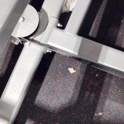 Fitness Quest - Close up of shit under the equipment.