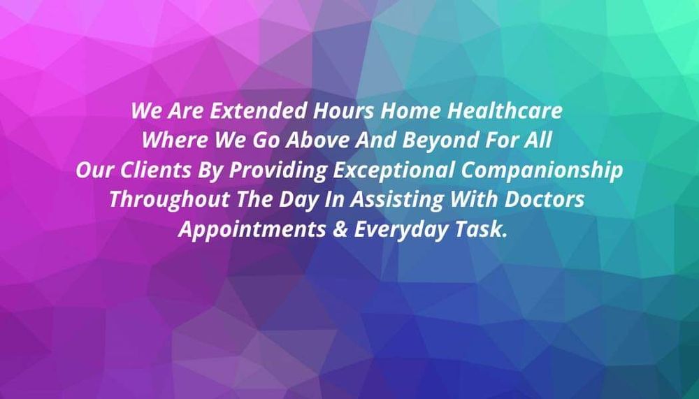 Extended Hours Home Health care services Llc - home care agency in Chicago, IL