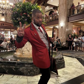 The Peabody Memphis - Duckmaster Ken! Give this man a raise! - Hotels Near Me - Memphis, Tennessee