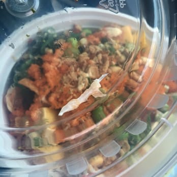 Poki Poke - Found a fish bone on salmon poke. - Poke Near Me - Fremont, California Poki Poke - Found a fish bone on salmon poke. - Poke Near Me - Fremont, California