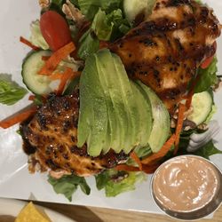 Boka Feliz - Salmon Boca salad, so good