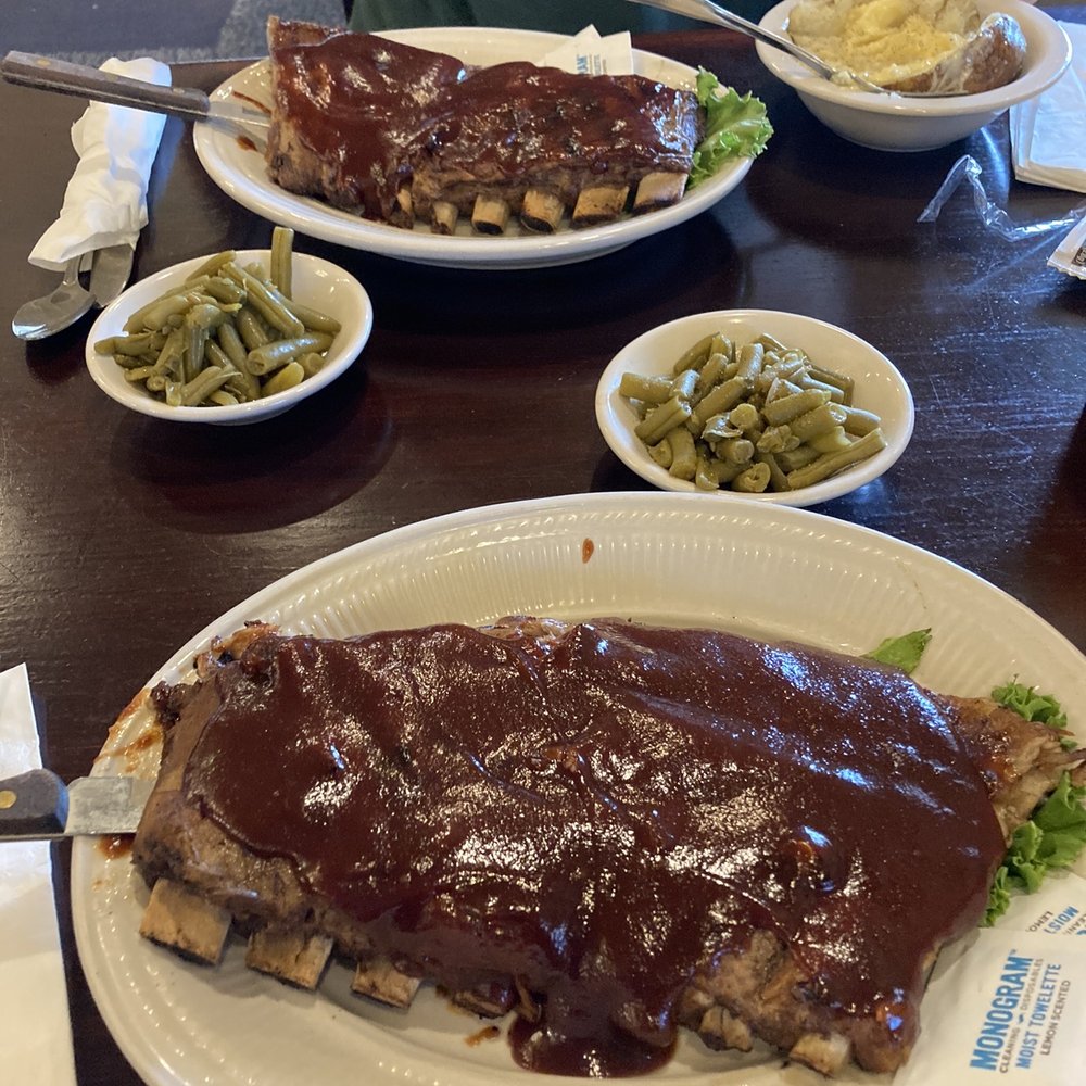 Crossroads Family Restaurant - 1/2 rack ribs with 2 sides. - American Near Me - Versailles, Indiana Crossroads Family Restaurant - 1/2 rack ribs with 2 sides. - American Near Me - Versailles, Indiana