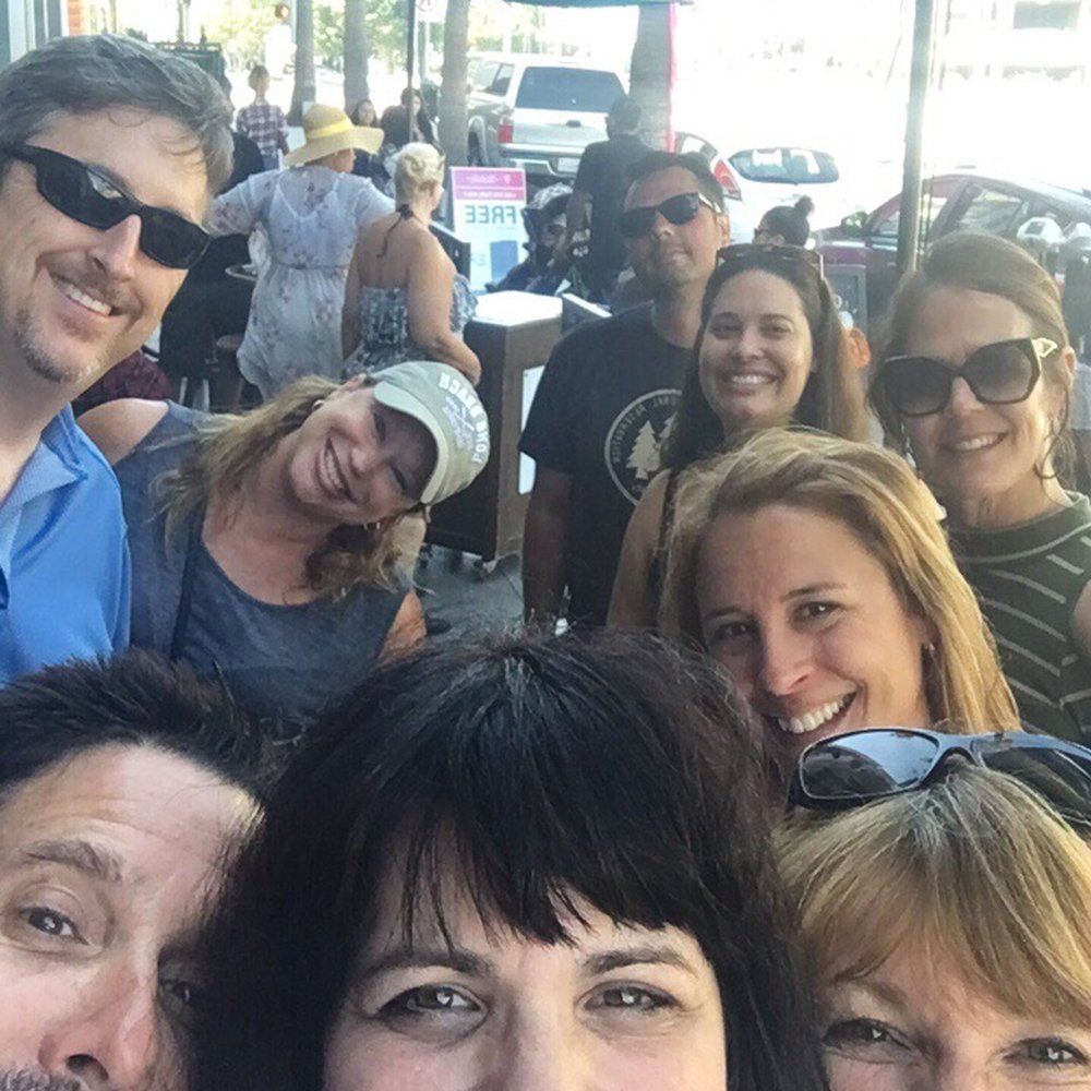 Big Red Bus - A group photo at Auld Dubliner, stop number three on the Sunday Funday Pub Crawl out of Long Beach!! - Tours Near Me