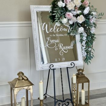 Knot Your Ordinary Event Rental - Wedding welcome sign - Wedding Planning Near Me - Lafayette, Louisiana Knot Your Ordinary Event Rental - Wedding welcome sign - Wedding Planning Near Me - Lafayette, Louisiana