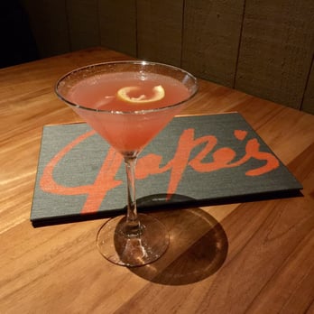 Jake's - Pink grapefruit martini - New American Near Me - Del Mar, California