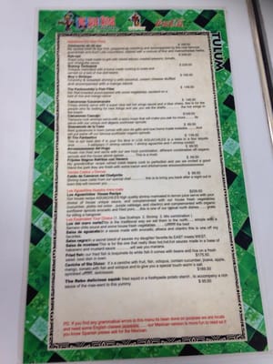 Menu photo 7 Los Aguachiles Tulum, ROO Menu photo 7 Los Aguachiles Tulum, ROO
