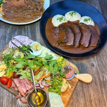 Buchner’s Bierhalle - Everything was so delicious: Schnitzel, Roast, Gouda Mac, charcuterie - Beer Bar Near Me - Jacksonville, Florida