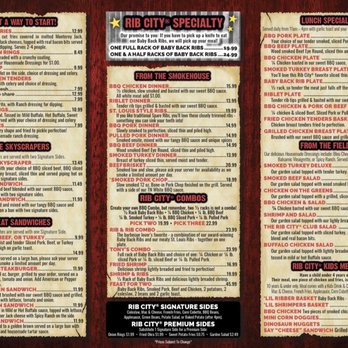 Rib City - Appetizers, Lunch, Dinner, and Kids Menu - Barbeque Near Me - Cookeville, Tennessee Rib City - Appetizers, Lunch, Dinner, and Kids Menu - Barbeque Near Me - Cookeville, Tennessee