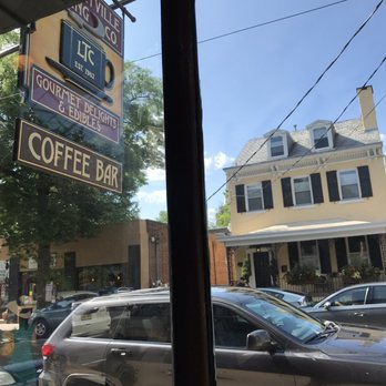 Lambertville Trading Company - Outside sign from inside - Coffee & Tea Near Me - Lambertville, New Jersey Lambertville Trading Company - Outside sign from inside - Coffee & Tea Near Me - Lambertville, New Jersey