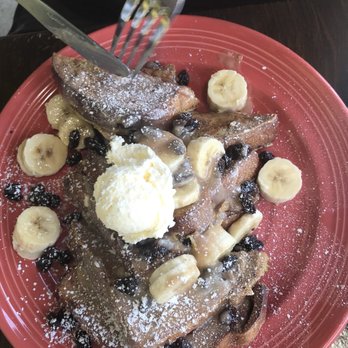 Blackbird Café - Cinnamon French toast delicious! - Cafes Near Me - Long Beach, California