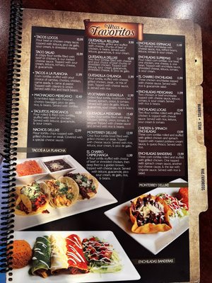 Menu photo 1 El Charro Nixa, MO