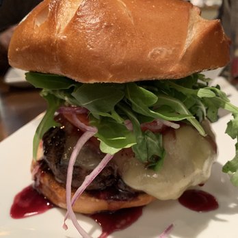 Black Sheep Cafe - Buffalo Nickel Burger - that reduction sauce is amazing! Should've asked for extra! - New American Near Me - Provo, Utah Black Sheep Cafe - Buffalo Nickel Burger - that reduction sauce is amazing! Should've asked for extra! - New American Near Me - Provo, Utah