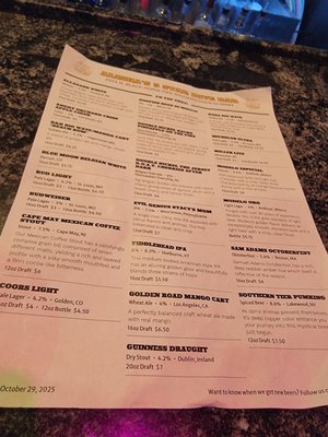 Menu photo 4 Alisha’s 5 Star Dive Bar Williamstown, NJ Menu photo 4 Alisha’s 5 Star Dive Bar Williamstown, NJ