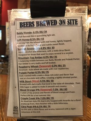 Menu photo 8 City Limits Brew Pub Wallace, ID Menu photo 8 City Limits Brew Pub Wallace, ID