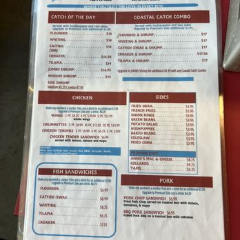 Annies Fish And Fixins - Menu - Seafood Near Me - Concord, North Carolina Annies Fish And Fixins - Menu - Seafood Near Me - Concord, North Carolina