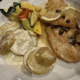 Lemon caper chicken