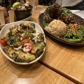 Mahi’ai Table - Manila Clams, Lechon Style Brussels, Crispy whole fish - Cocktail Bars Near Me - Kapolei, Hawaii Mahi’ai Table - Manila Clams, Lechon Style Brussels, Crispy whole fish - Cocktail Bars Near Me - Kapolei, Hawaii