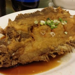 Grand Palace Seafood Restaurant 富源酒家 - Deep Fried Flounder...