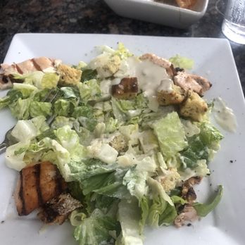 Fabiolus Cucina - Caesar salad w/ Grilled Salmon - Italian Near Me - Hollywood, California