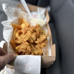 Goldenrod Restaurant Drive-In - Clam strip plate