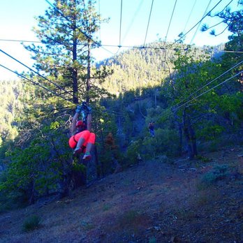 Ziplines at Pacific Crest - Ziplining Near Me - Wrightwood, California