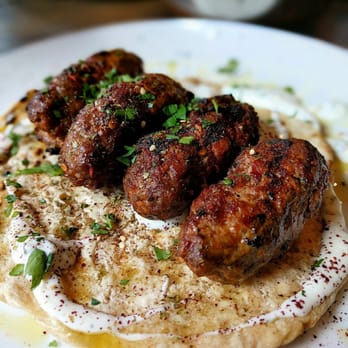 The Button Factory - Lamb flatbread. Really tasty! - Bars Near Me - Birmingham, XWM The Button Factory - Lamb flatbread. Really tasty! - Bars Near Me - Birmingham, XWM