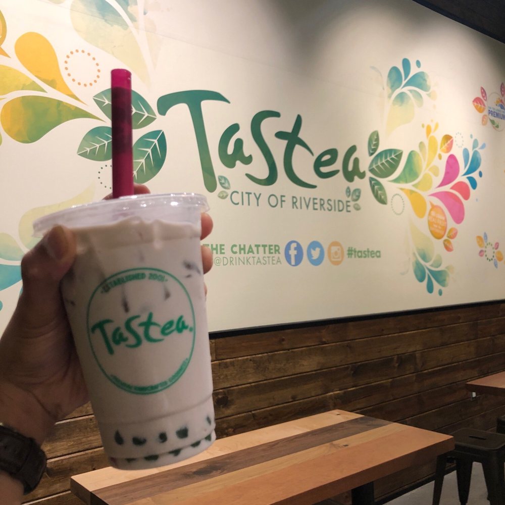 Tastea - Taro milk tea. - Bubble Tea Near Me - Riverside, California Tastea - Taro milk tea. - Bubble Tea Near Me - Riverside, California